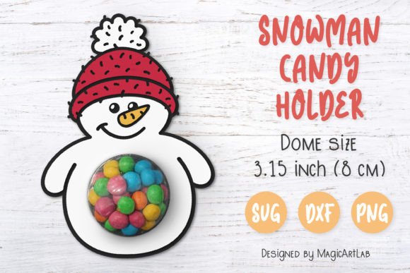 Christmas Candy Dome: A 3D SVG Shapes Review