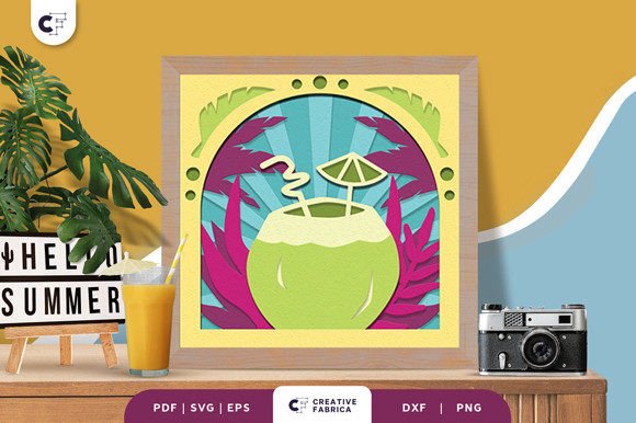 Fresh Coconut 3D SVG: A Summer Brand Asset Review