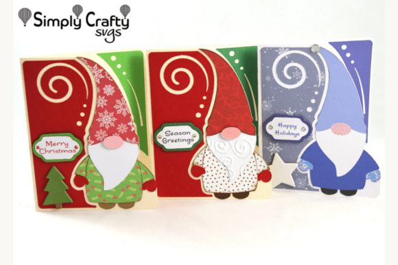Gnome Card: A 3D SVG Christmas Asset for Brands