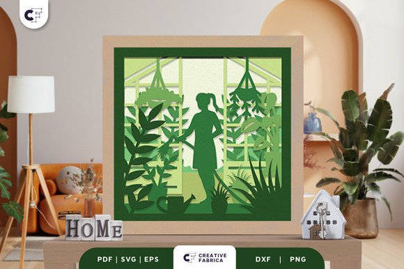 Review: House Full of Plant Shadow Box Papercut