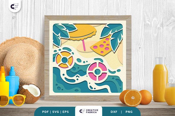 Summer 3D SVG: A Designer's Beach View Review